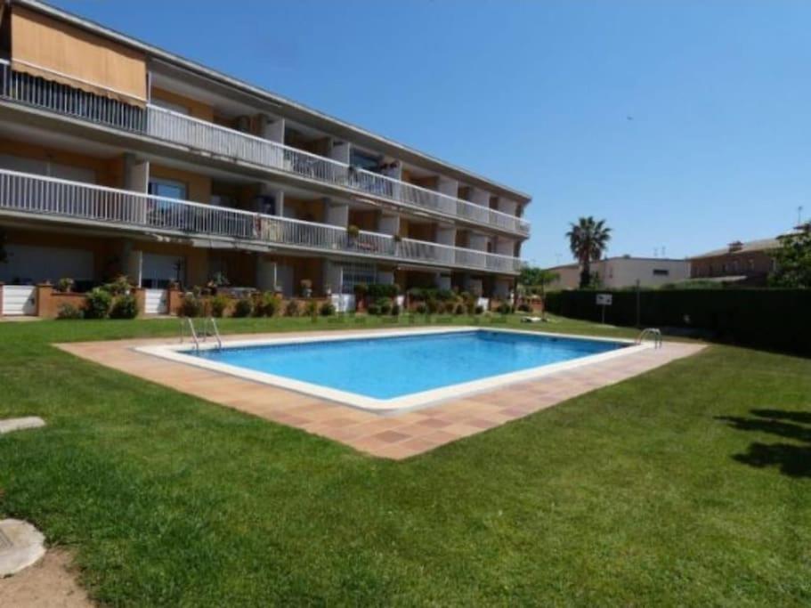 بالاموس Piscina Playa Wifi Cozy Home Tax Free المظهر الخارجي الصورة